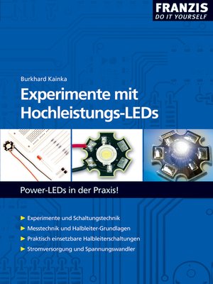 cover image of Experimente mit Hochleistungs-LEDs